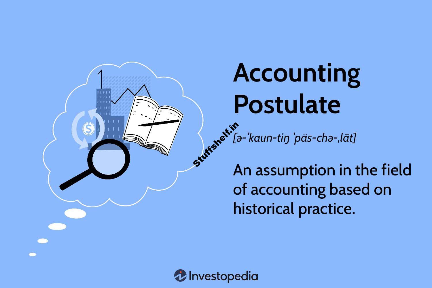 Accounting Postulate Definition