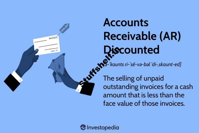 Accounts Receivable AR Discounted Definition