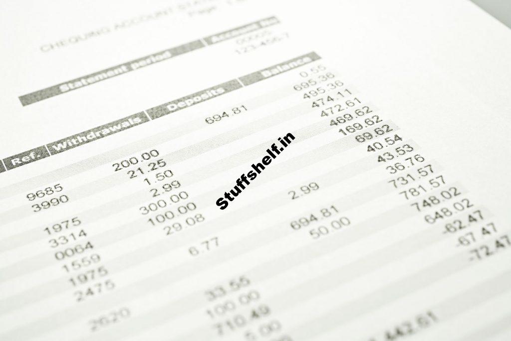 Account Statement: Definition, Uses, and Examples - STUFFSHELF