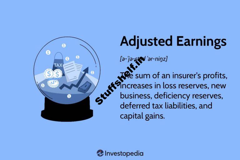 Adjusted Earnings Definition