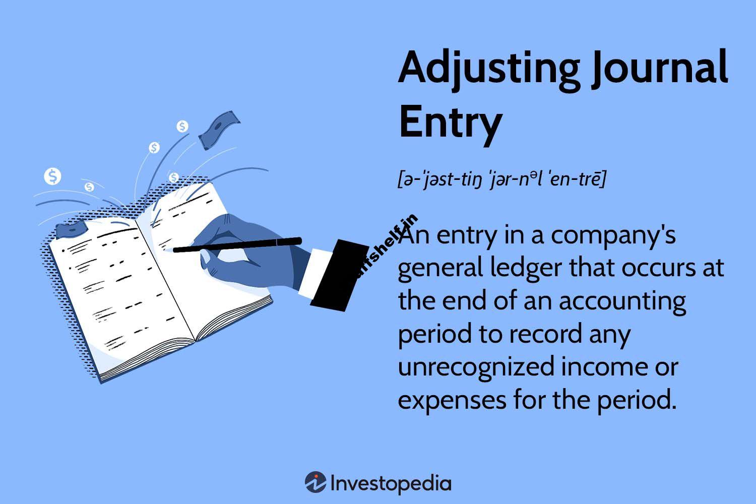 Adjusting Journal Entry Definition: Purpose, Types, and Example