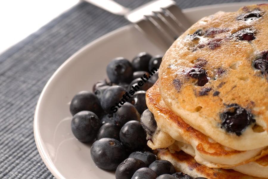 Fluffy Blueberry Pancakes Recipe Harvest to Table