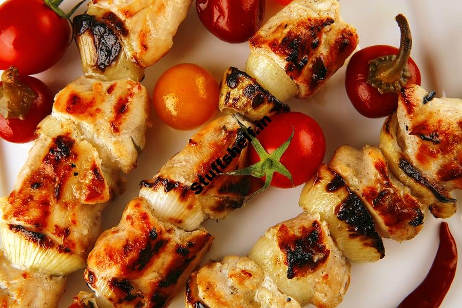 Grilled Chicken Kebabs Harvest to Table