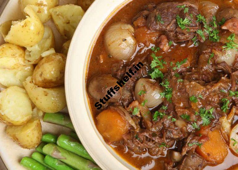 Beef and Winter Vegetable Stew Slow Cooked