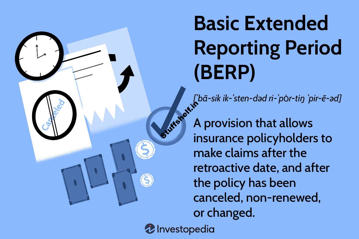 Basic Extended Reporting Period BERP Definition