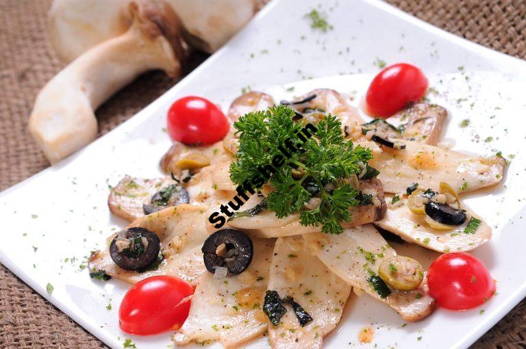 Oyster Mushroom Sautéed in Garlic