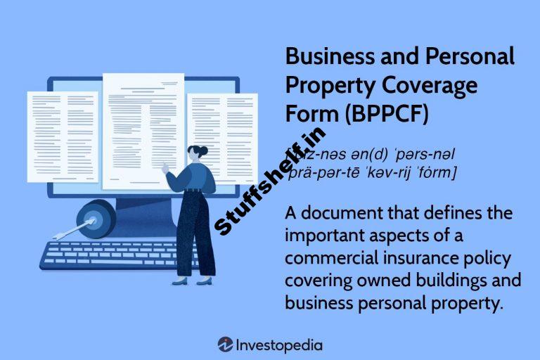 Business and Personal Property Coverage Form BPPCF