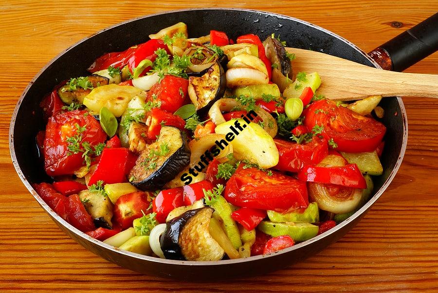 Eggplant Ratatouille Harvest to Table