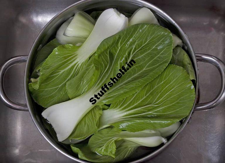 Chinese Cabbage Bok Choy Harvest to Table