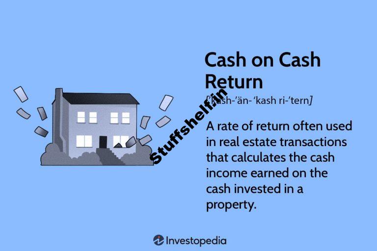 Cash on Cash Return in Real Estate Definition Calculation