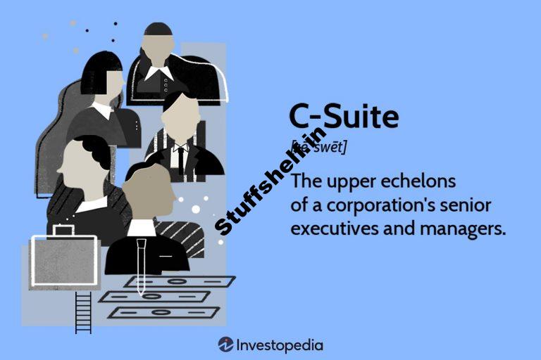 What is the C Suite?: That suggests and Positions Defined