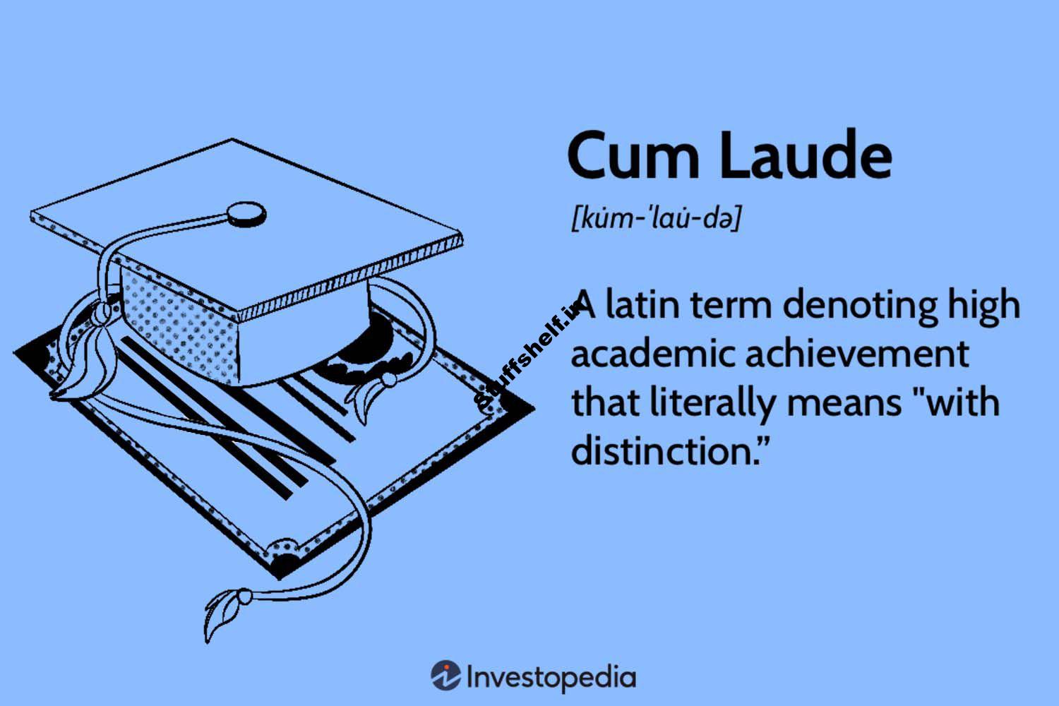 What Does Cum Laude Mean?