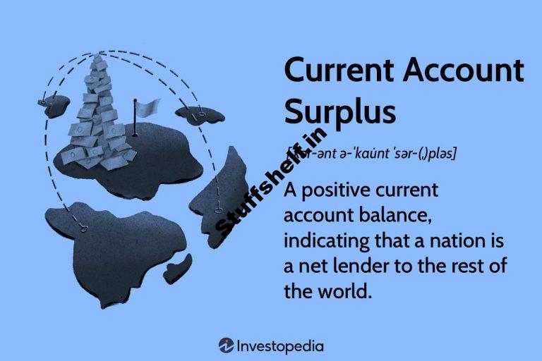 Current Account Surplus Definition Countries That Have It