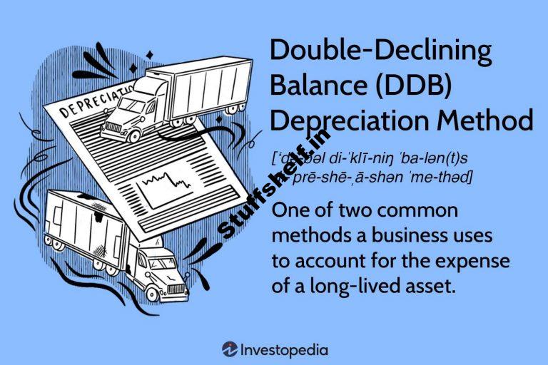 Double Declining Balance DDB Depreciation Method Definition With Formula