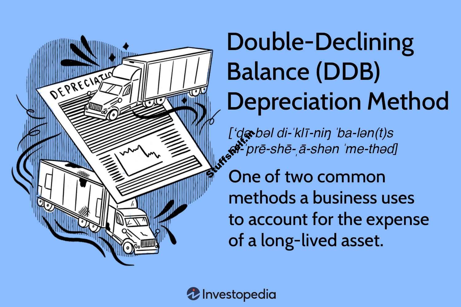 Double-Declining Balance (DDB) Depreciation Method Definition With Formula