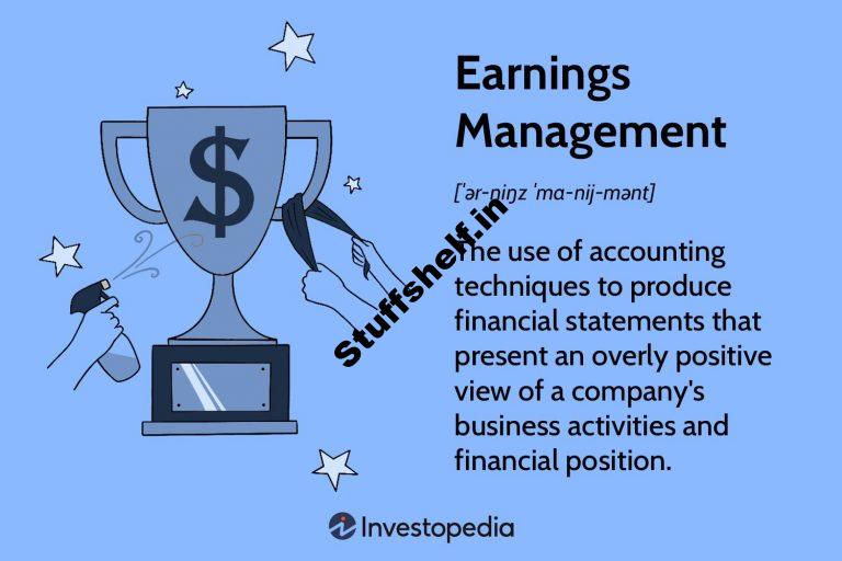 Earnings Management Definition Examples and Types