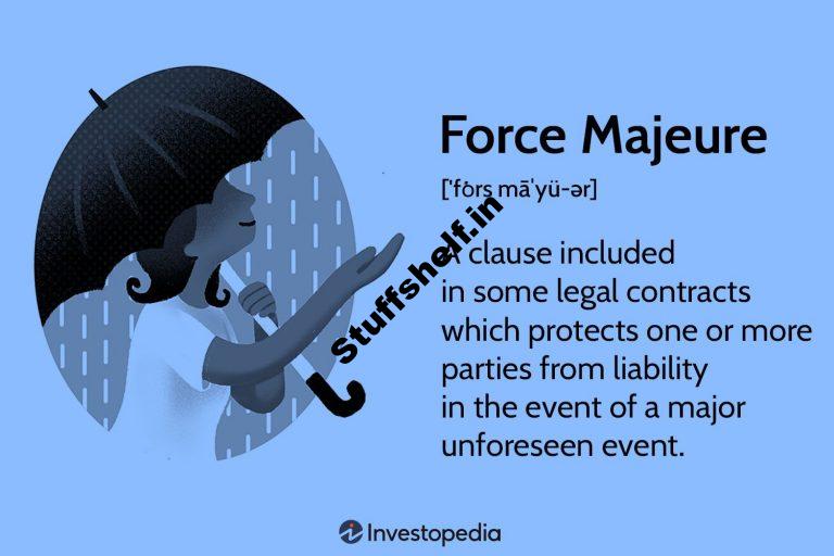 What Is a Force Majeure Contract Clause and How Does It Work