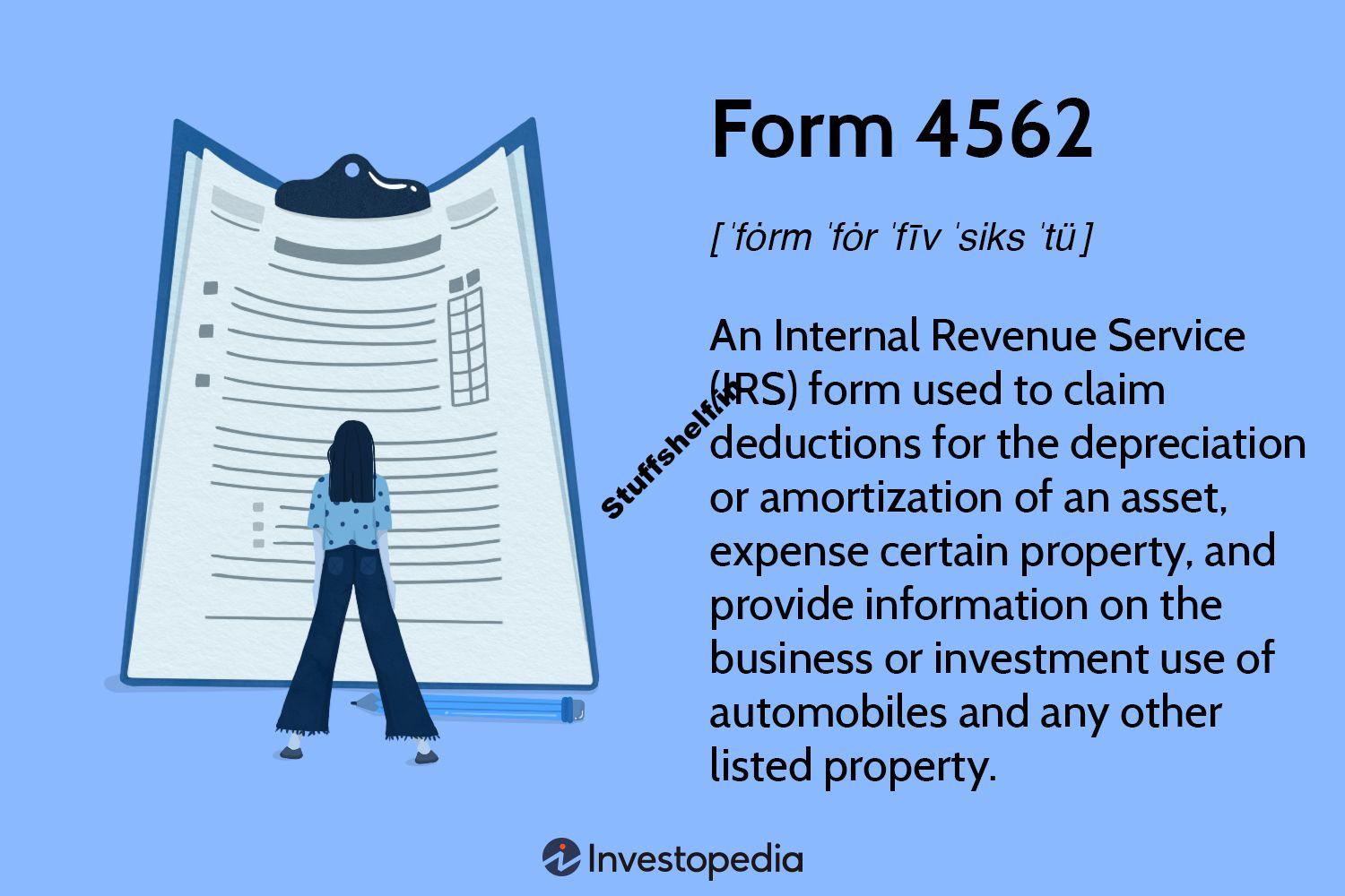 What Is Form 4562: Depreciation and Amortization?