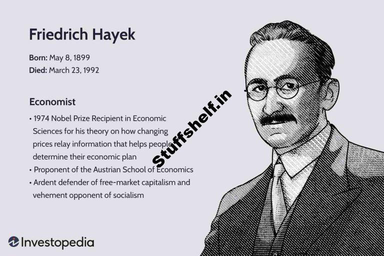 Who Was Friedrich Hayek What Was His Economic Theory