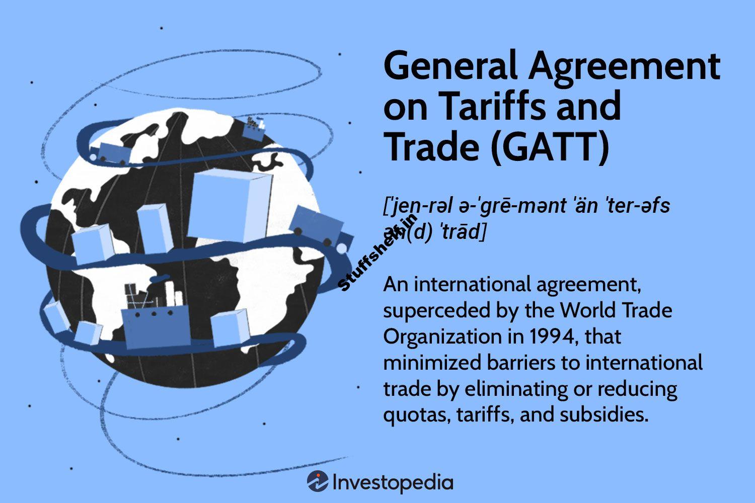 What Is the General Agreement on Tariffs and Trade GATT