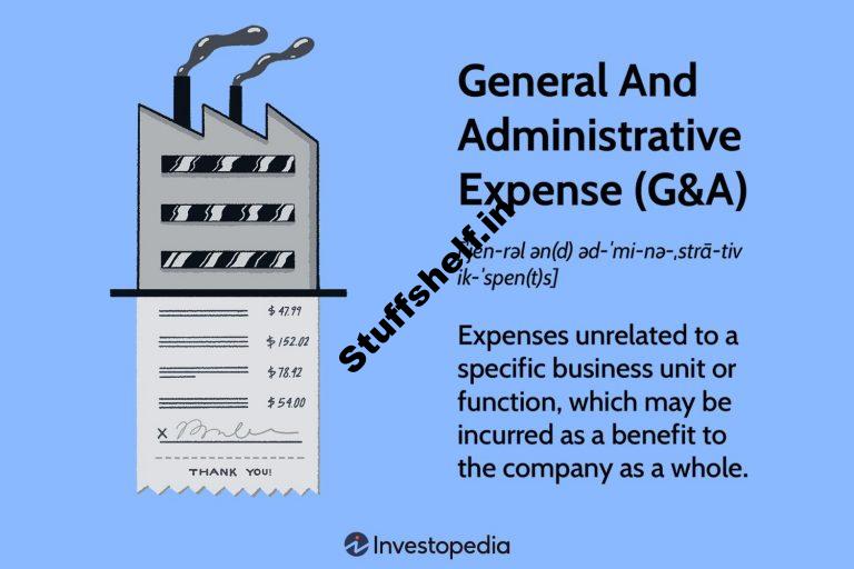 General and Administrative GA Expense Definition Examples