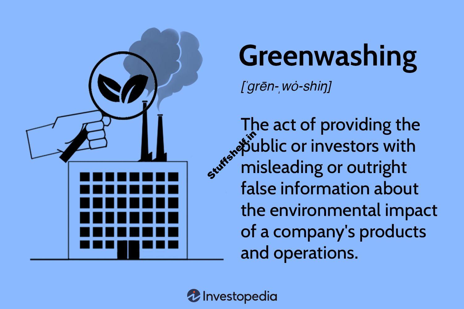 What Is Greenwashing How It Works Examples and Statistics