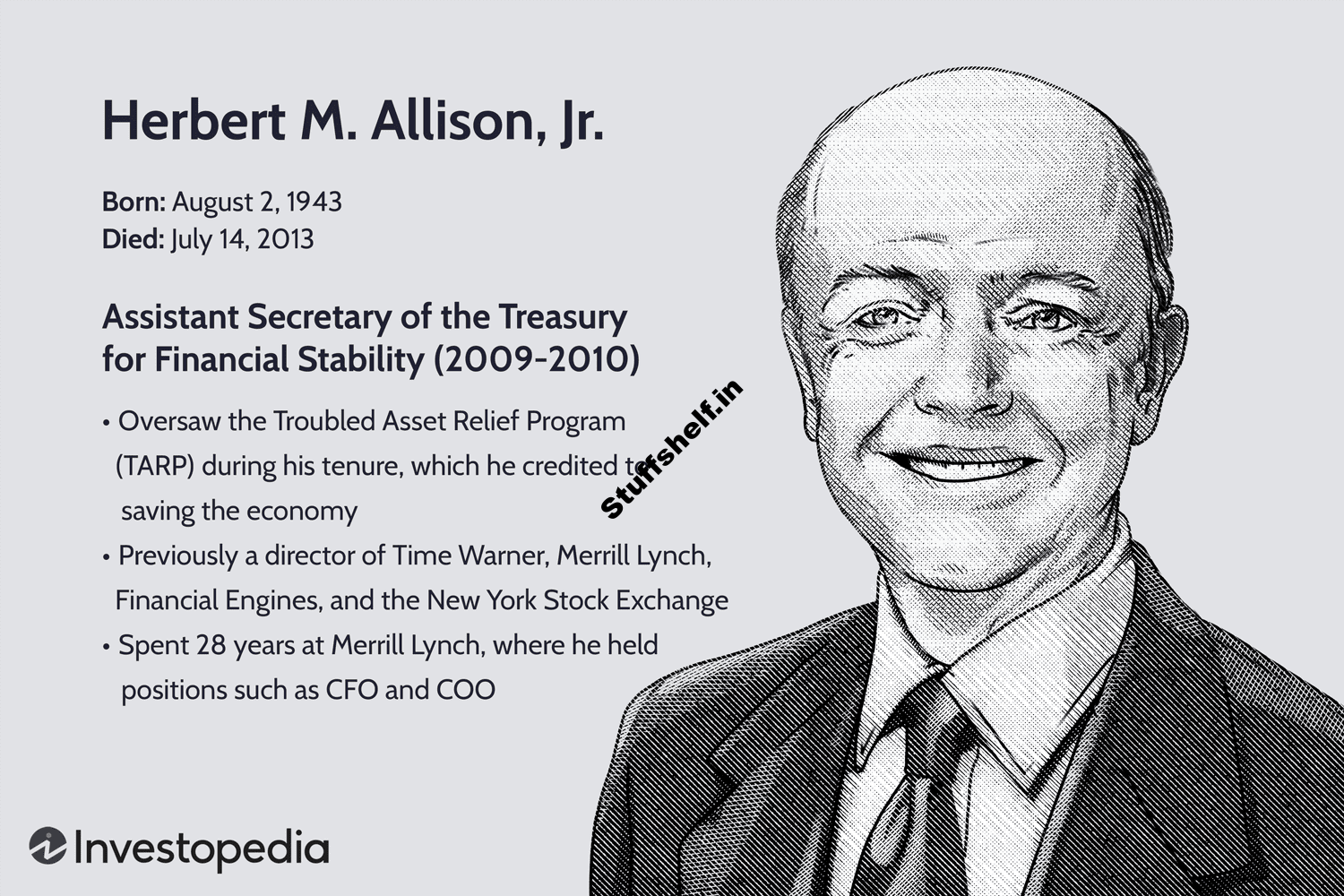 Who Was Herbert M Allison Jr What Was His Role in the 2008 Financial Crisis Bailout