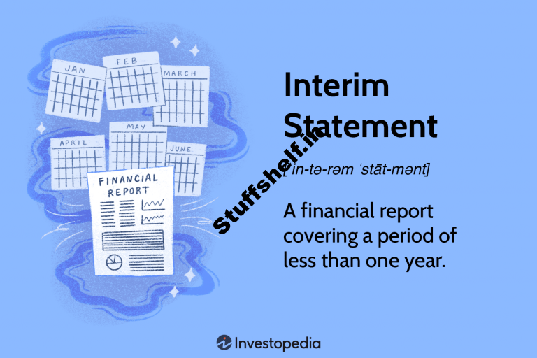 What Is an Interim Statement Definition Purpose Example