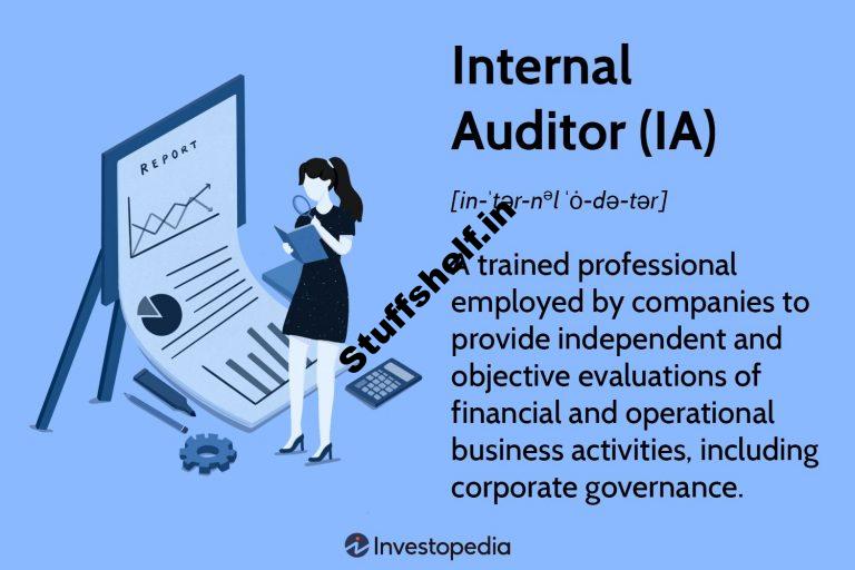 Internal Auditor IA Definition Process and Example