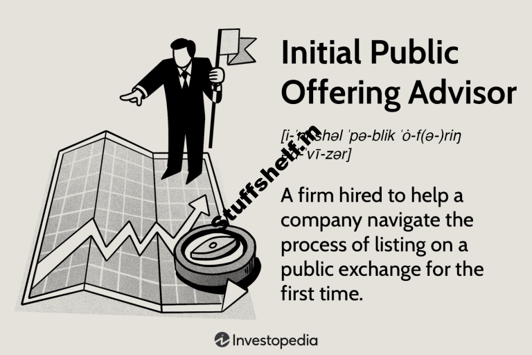 IPO Advertising and marketing advisor Definition