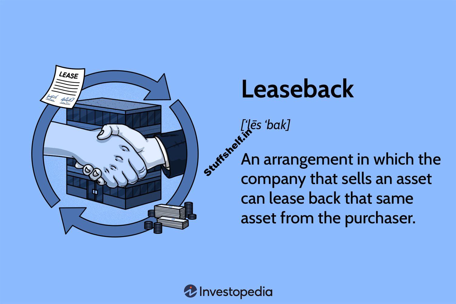 Leaseback (or Sale-Leaseback): Definition, Benefits, and Examples