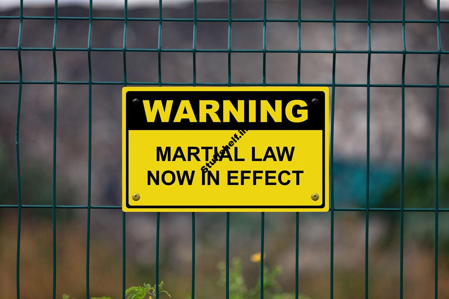 What Is Martial Law? Meaning, History In the U.S., and Example