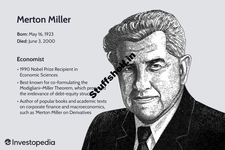 Who Was Merton Miller What Is the Modigliani Miller theorem