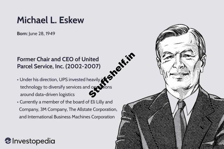 Who Is Michael L. Eskew? How Did He Move away His Mark on UPS?