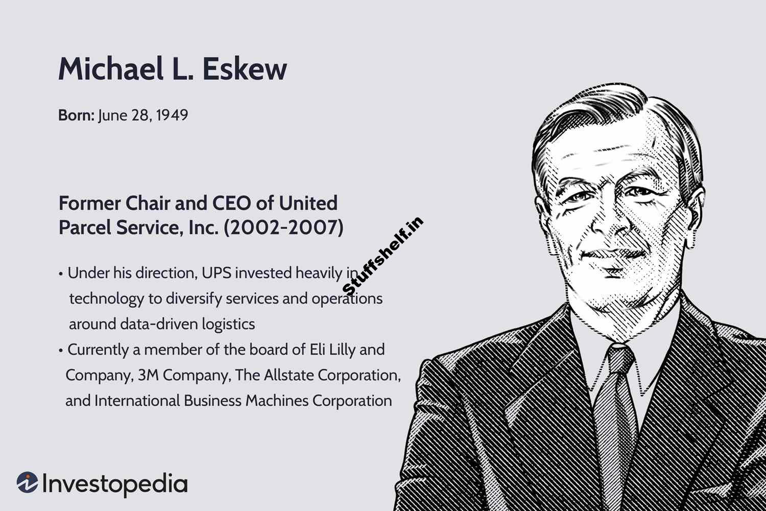 Who Is Michael L. Eskew? How Did He Leave His Mark on UPS?