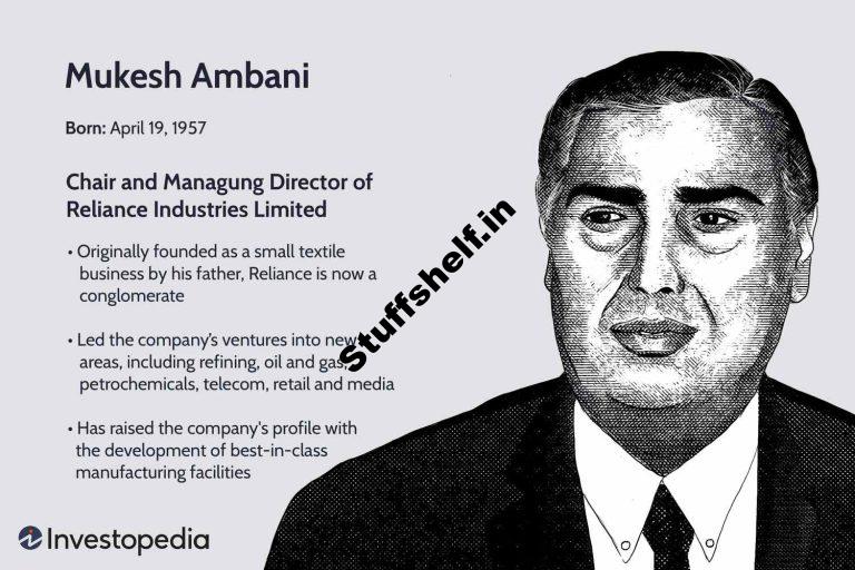 Who Is Mukesh Ambani What Is His Net Worth