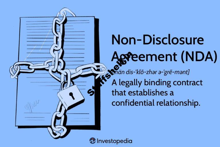 Non Disclosure Agreement NDA Explained With Pros and Cons