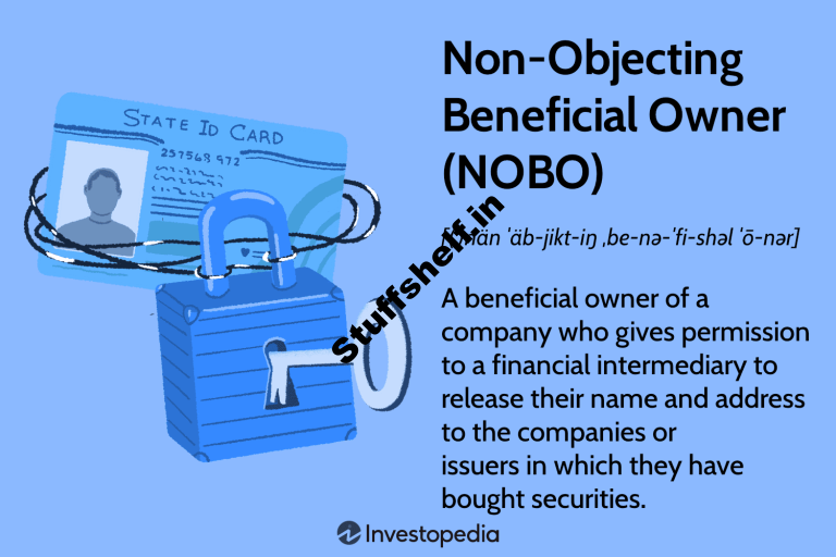 Non Objecting Beneficial Owner NOBO Definition