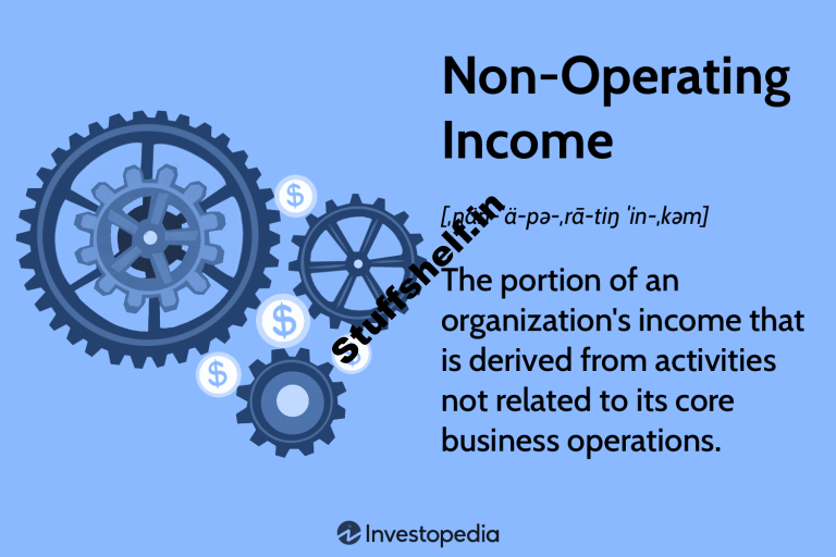 Non Operating Income Definition Examples and Purpose