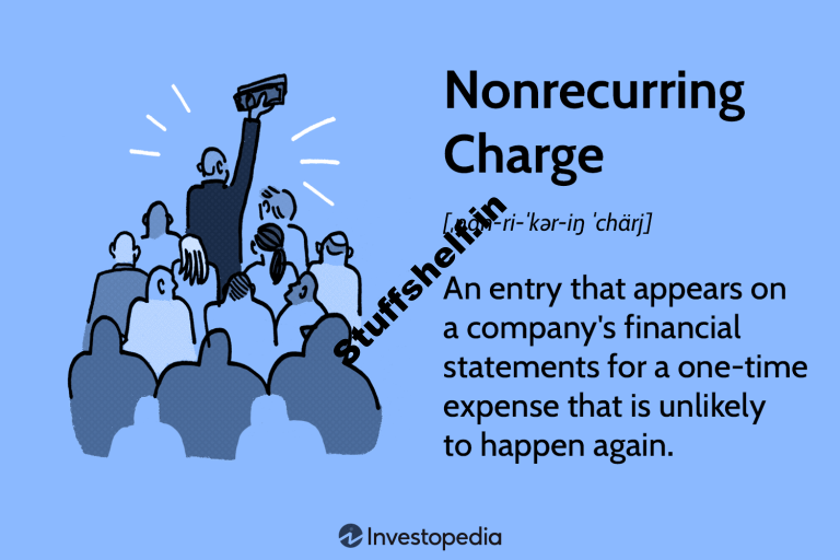 What Is a Nonrecurring Charge