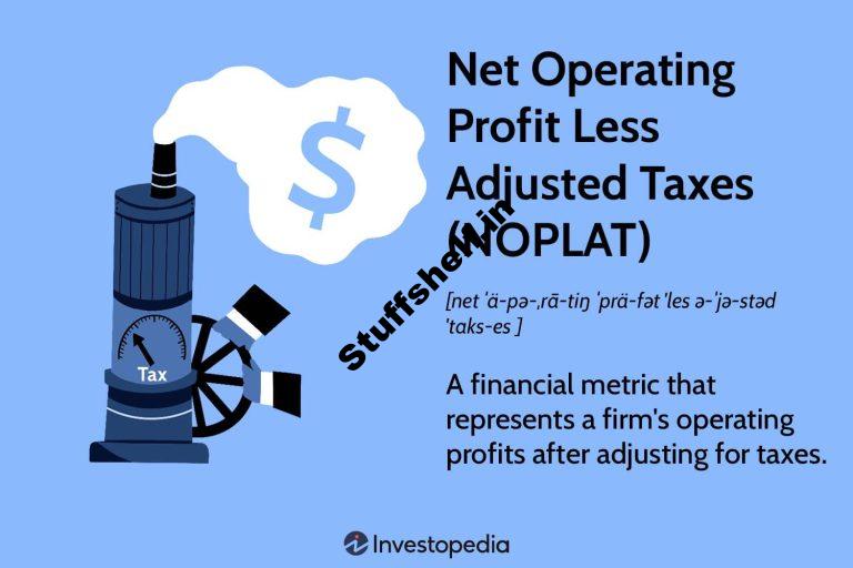 What Is Net Operating Profit Less Adjusted Taxes NOPLAT