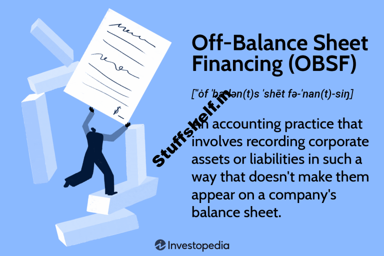 Off Balance Sheet Financing OBSF Definition and Purpose