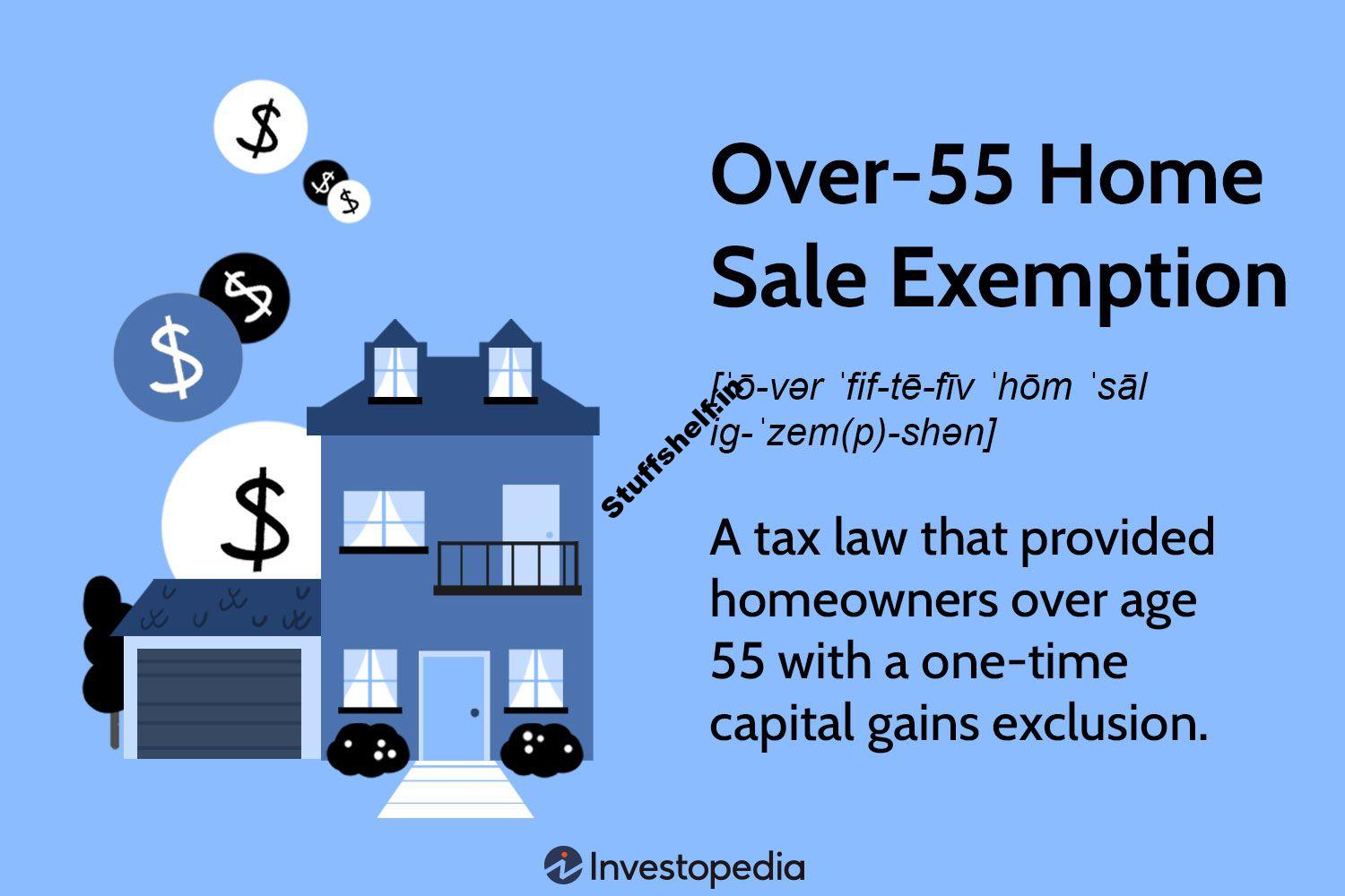 Over-55 Home Sale Exemption Capital Gains Tax Exclusion Definition