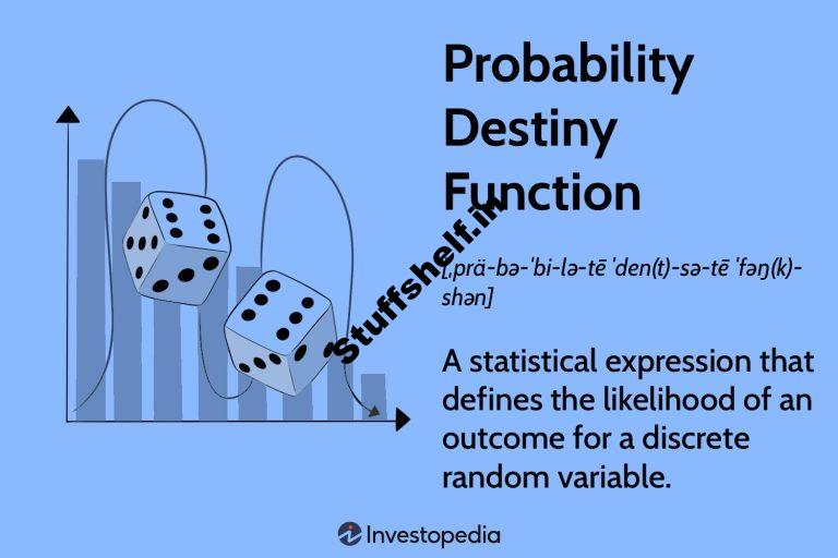 The Basics of Chance Density Function (PDF), With an Example