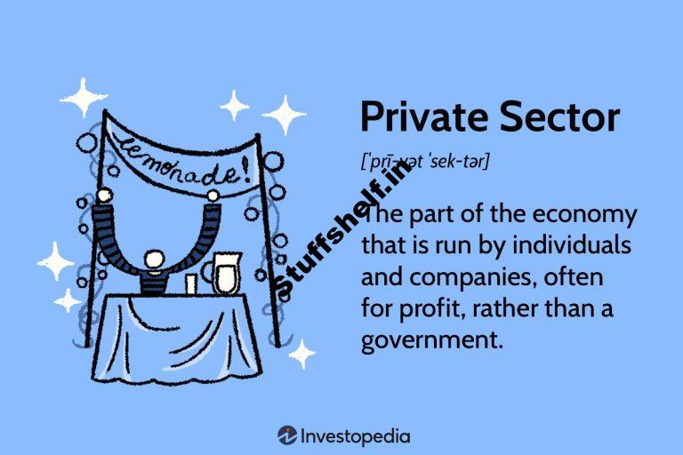 What Is the Private Sector? Definition and Trade Examples