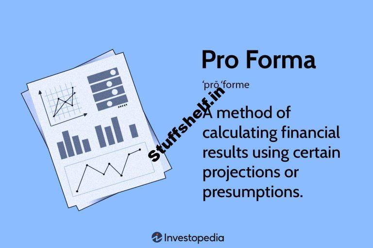 What It Approach and Simple easy methods to Create Skilled Forma Financial Statements