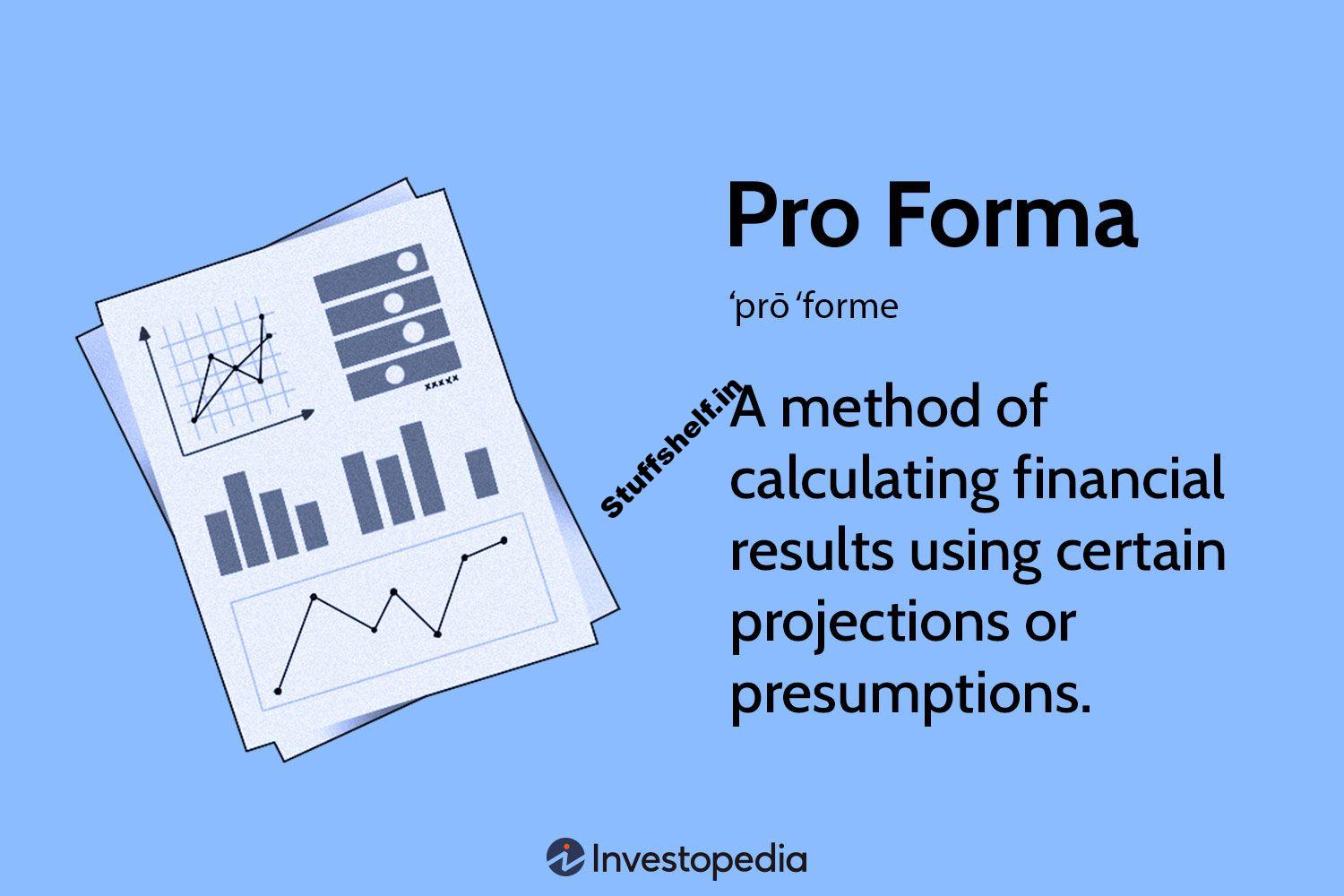 What It Means and How to Create Pro Forma Financial Statements