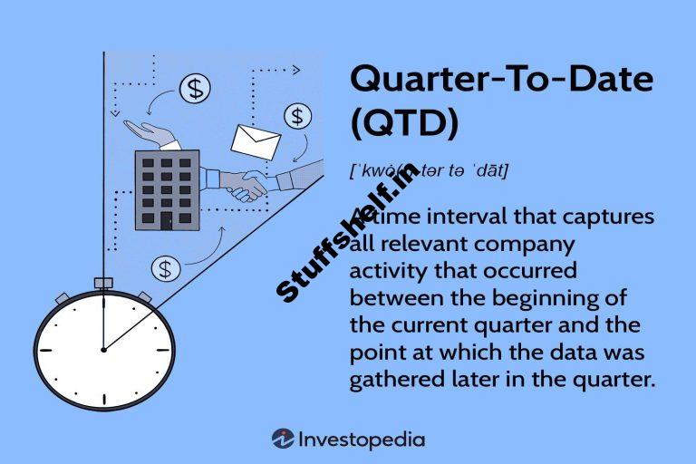 Quarter-To-Date (QTD): Definition, Uses, Analysis, Example