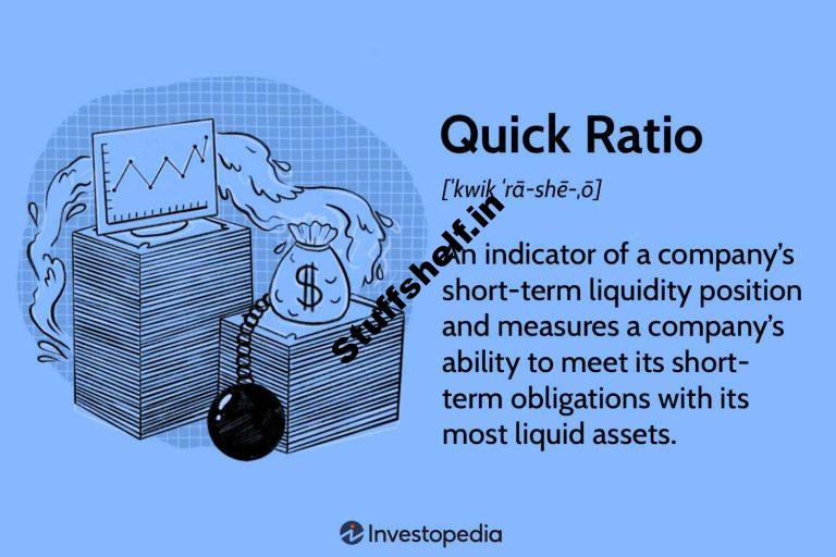 Quick Ratio Formula With Examples Pros and Cons