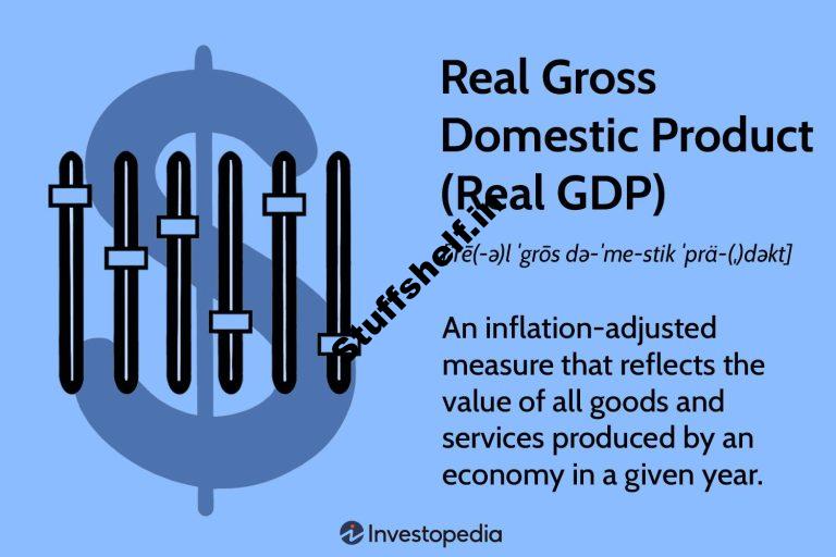 What Real Gross Domestic Product Real GDP Is How to Calculate It vs Nominal